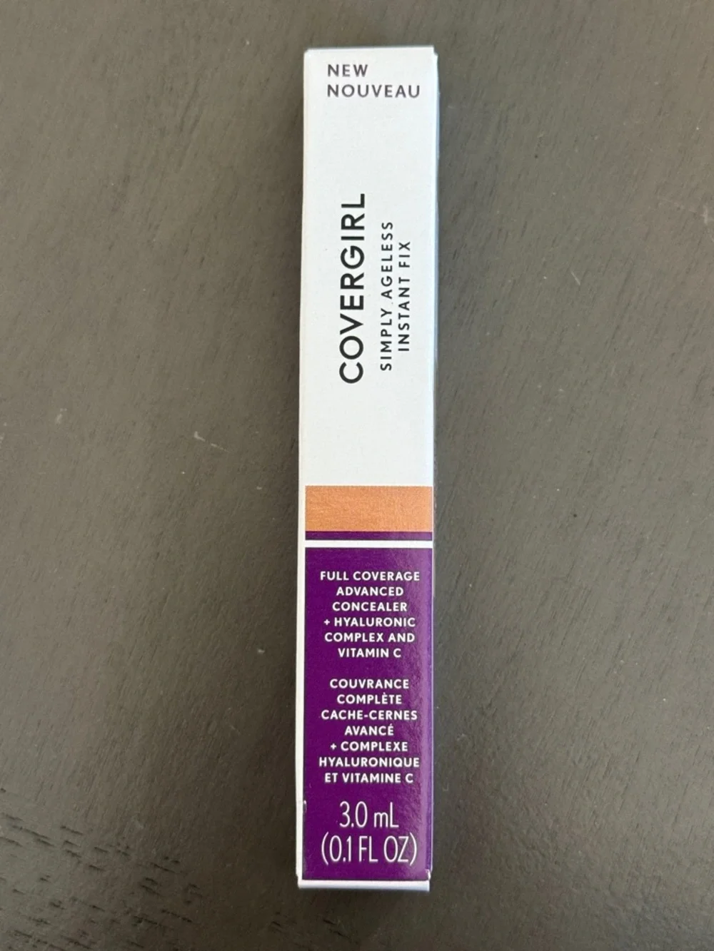 🌻 Covergirl Simply Ageless Instant Fix Full Coverage Concealer in 370 Tawny